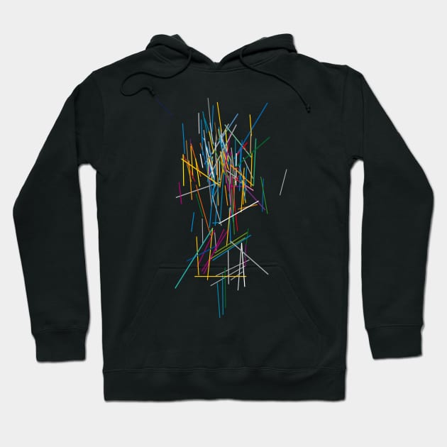 psychedellic art - horror abstract- scifi colors Hoodie by Nikokosmos